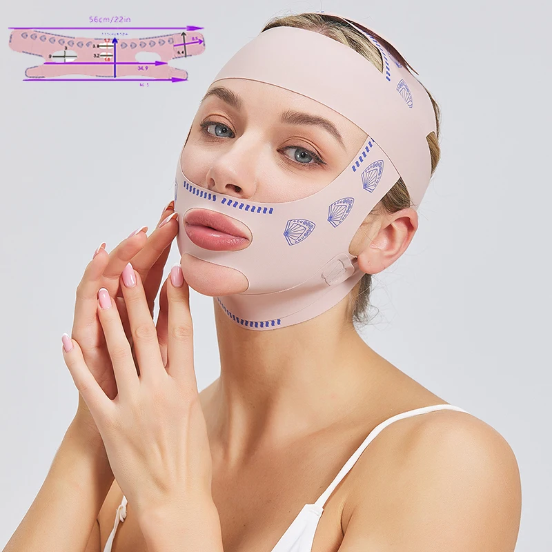 Face Slimming Strap Women Chin Cheek Face Slimming Bandage