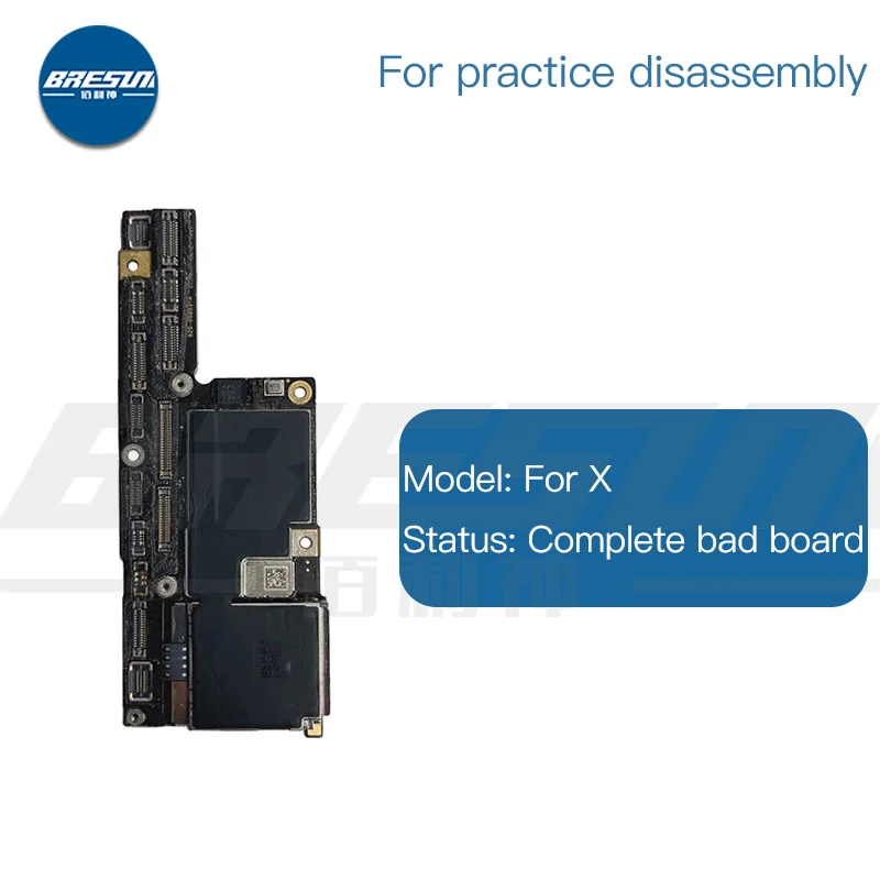 Iphone Motherboard Damaged Board NAND iPhone X XR XS 11 12 Pro Max 13 Practice Manual Bad Motherboard Disassembly Technical Skill Train