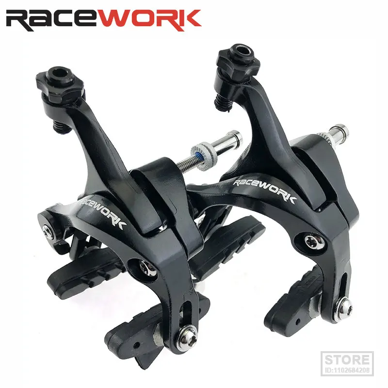 

Скользящий двойной кронштейн RACEWORK 700C для дорожного велосипеда, алюминиевый боковой тормоз, передний и задний тормоз для велосипеда с гравийными прокладками