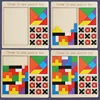 3 In 1 Wooden Puzzles Color Cognitive Sorting Mathematical Calculation Intelligence Puzzle Jigsaw Board For Kids 2