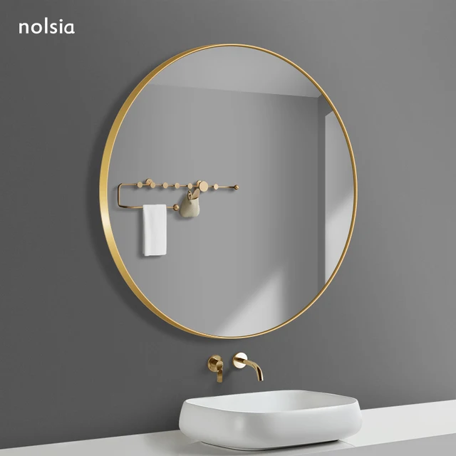 Luxury Round Bathroom Mirror 5
