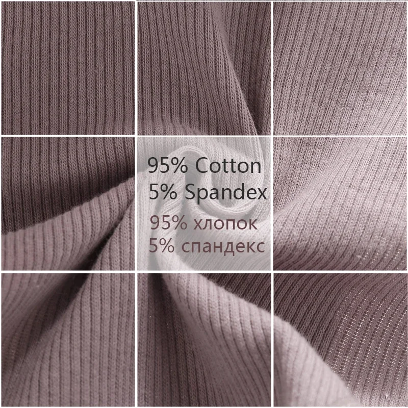 3PCS Threaded cotton triangle underwear women's bikini solid color cotton crotch breathable mid waist triangle pants