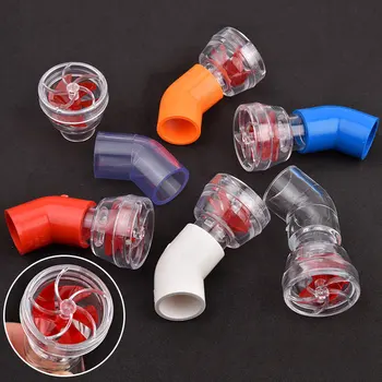 Aquarium Wave Maker Rotary Pump Head Tool Fish Tank Auto-Rotating 5-Blade Fan Kit Fish Tank Outlet Fan Nozzle Filter Accessories 1