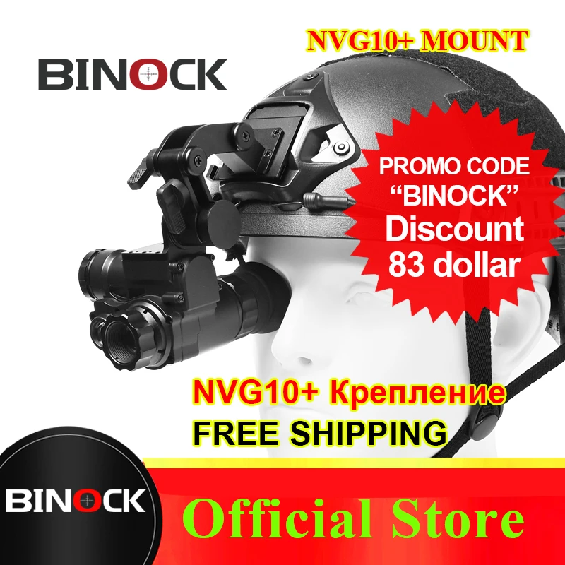 Binock-Wifi付きnvg10ナイトビジョンヘルメット,公式ストア