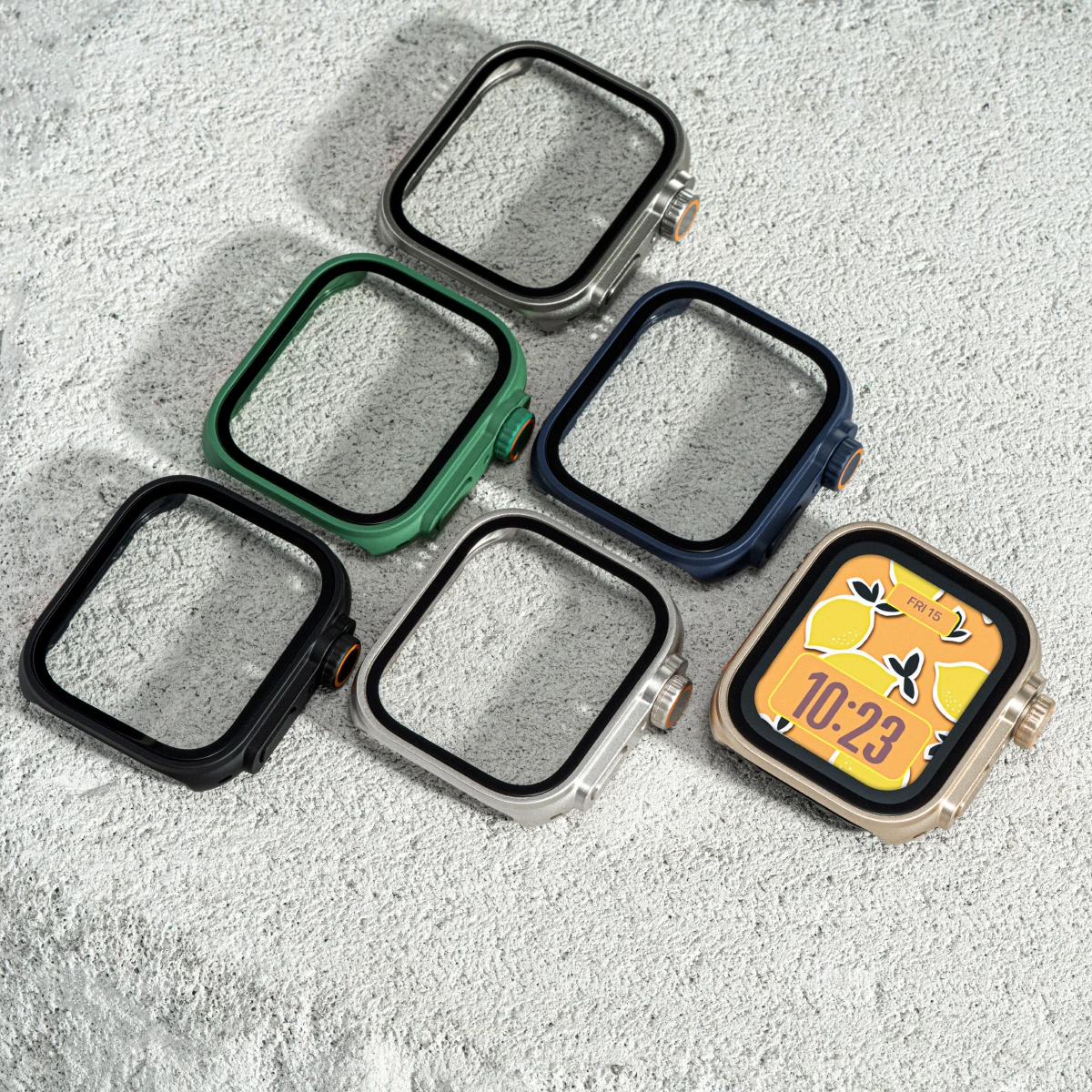 Ultra Watch Case with Screen Protector Shell + Glass for Huawei Watch Fit Series