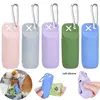 Portable Dog Poop Bag Case Toilet Bag Garbage Bin Sofe Silicone Pet Garbage Bag Dispenser Dog Poop Bag Storage Device With Hook