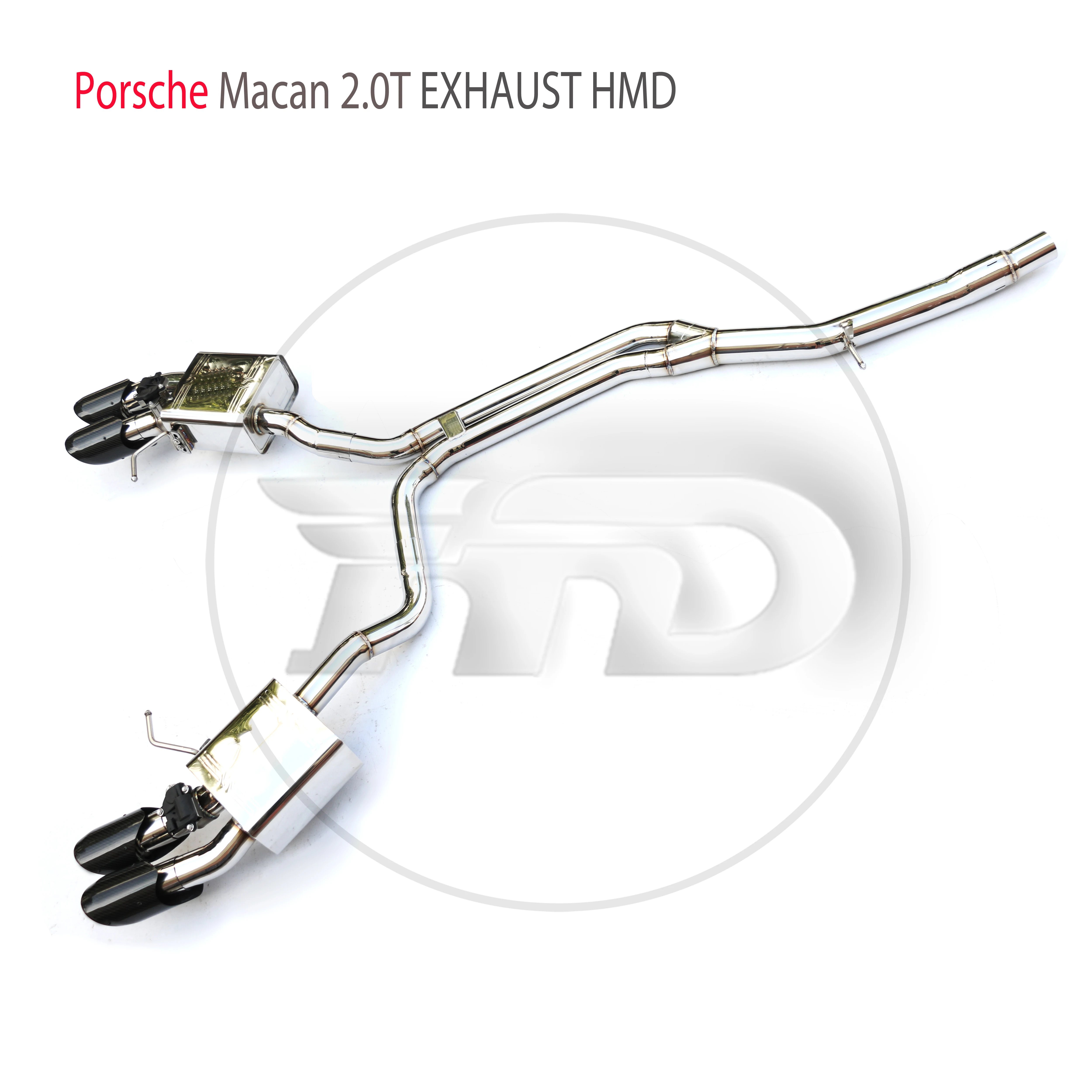 

HMD Stainless Steel Exhaust System Performance Catback is Suitable for Porsche Macan 2.0T Car Muffler