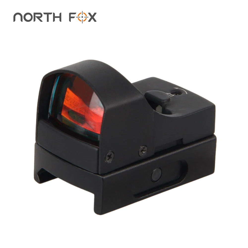 

Тактический Мини-прицел NORTH FOX, прицел с красной точкой для охоты, аксессуары для страйкбола