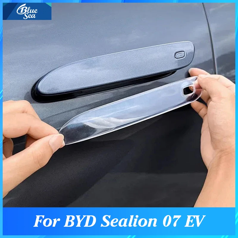 For BYD Sealion 07EV Special Epoxy Outer Door Handle Sticker Door Handle Anti-friction Anti-collision Sticker Handle Accessories
