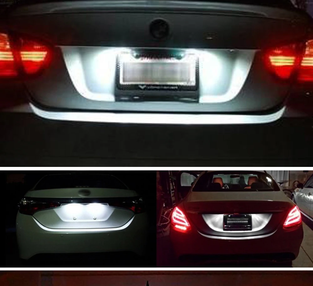 LED-Kennzeichenbeleuchtung, hintere Nummernschildleuchte für Mitsubishi Outlander Eclipse Cross Lancer Galant Xpander i-MiEV & Like – Detail 11