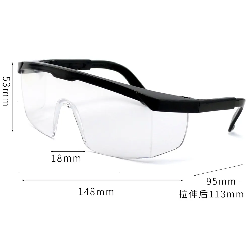 Anti-Splash Safety Goggles Work Windproof Dustproof Waterproof Cycling Eyewear