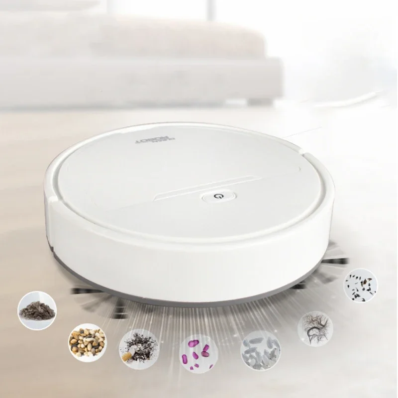 Automatic Recharge At Home Fast Clean Robotic Sweeping Floor Sweeper Robot Vacuum Cleaner