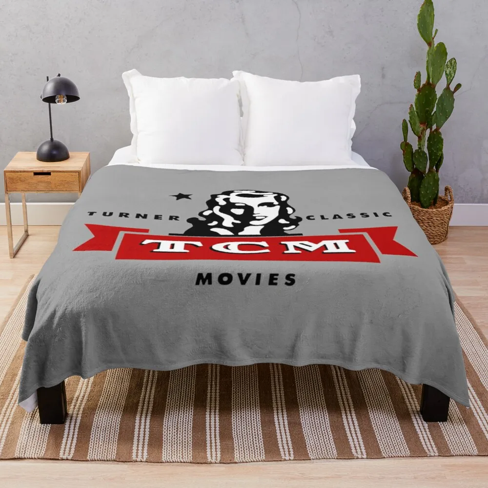 

TURNER CLASSIC MOVIES 1F Throw Blanket Furry Blankets Travel Blanket