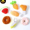 New Puppy Dog Toys For Small Medium Dogs Plush Squeaky Bone Aggressive Chewers For Pet Cat Products Banana Lobster 2