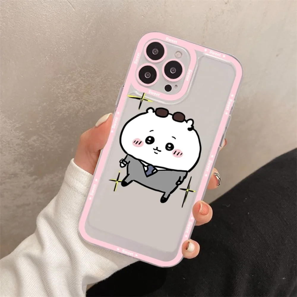 Chiikawa Kawaii Style Phone Case For iPhone 15 13 14 Pro Max XS XR 12 11 Pro 13 Mini Soft Clear Back Cover - Image 4