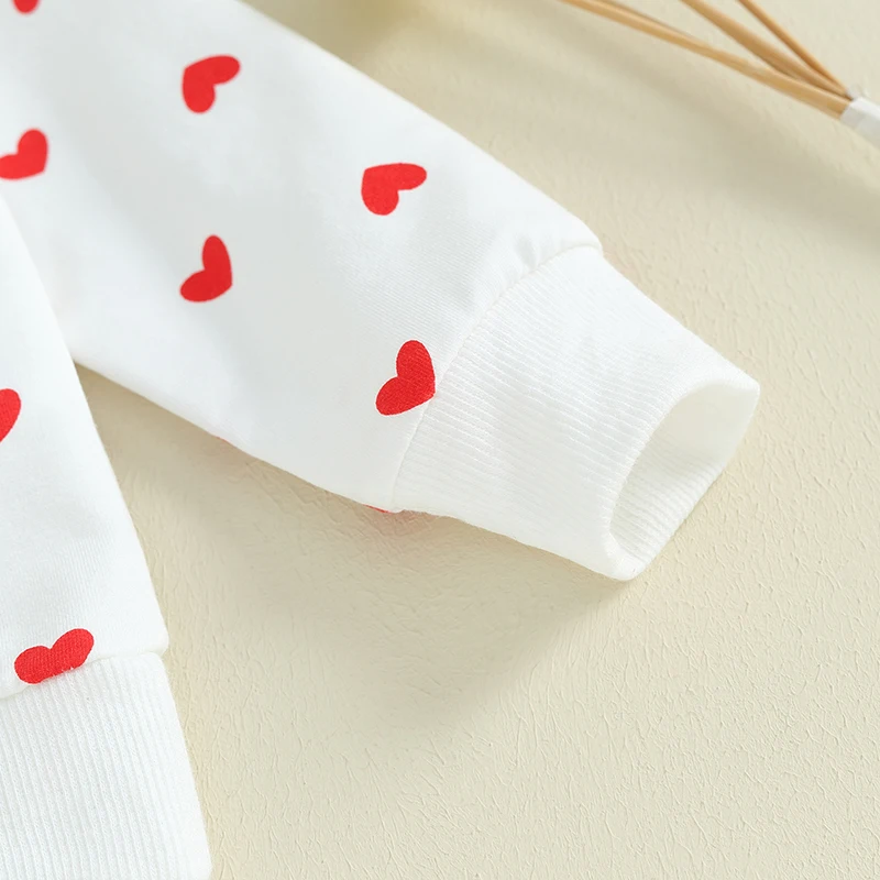 Baby Girl Valentine’s Outfit Set 6