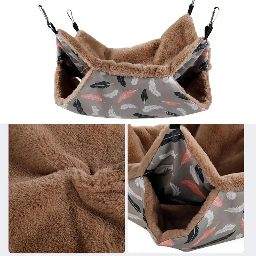 Title 3, Warm Hamster Hammock Guinea Pig Hanging Beds Ho...