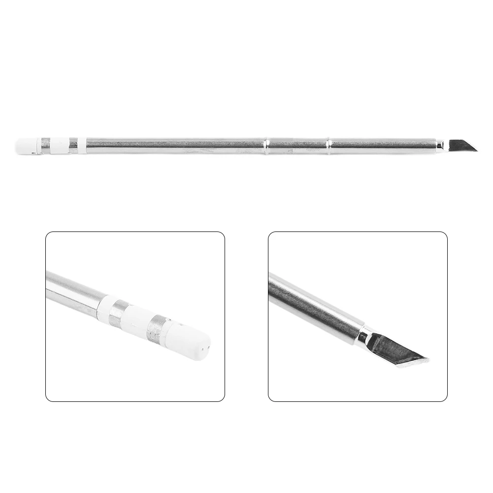 

Welding Soldering Iron Tip Accessories Metal Material Sliver Color T12 K J Series 139mm Lenght Environment-friendly.