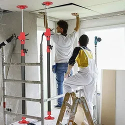 Hanging Cabinet Installation Support Artifact Expansion Rod of Gypsum Board Support Frame Carpentry Ceiling Expansion 50-115cm