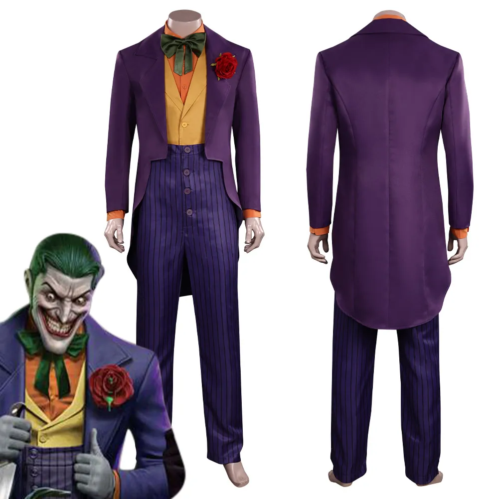 

The Long Halloween - The Joker Cosplay Costume Outfits Halloween Carnival Suit