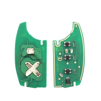 Chiave telecomando per Hyundai New IX35 IX25 IX45 Santa Fe Sonata TOY40 433Mhz ID46 - KEYYOU Remote Car Key 3 pulsanti 433Mhz ID46 Chip per Hyundai New IX35 IX25 IX45