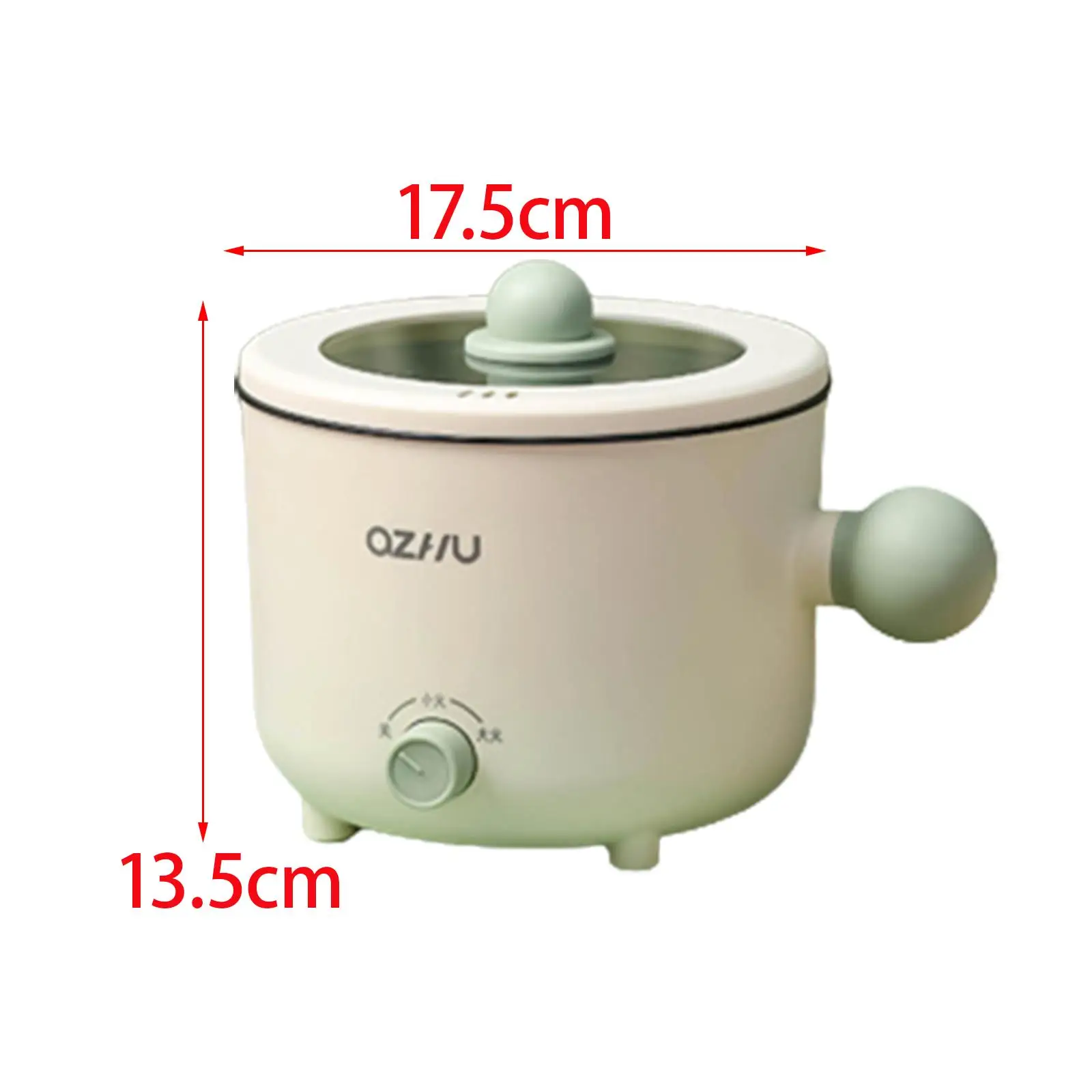 Electric Cooking Pot, Electric Skillet, Nonstick Ramen Cooker, Electric Rice 6