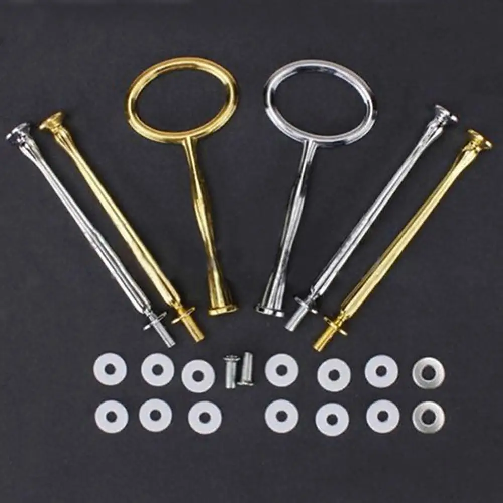 

Zinc Alloy Cake Holder Fitting Stick Cake Support Rods Cupcake Tier Support Cake Dowel Rods DIY Cake Card Clip Stick Cake Stand