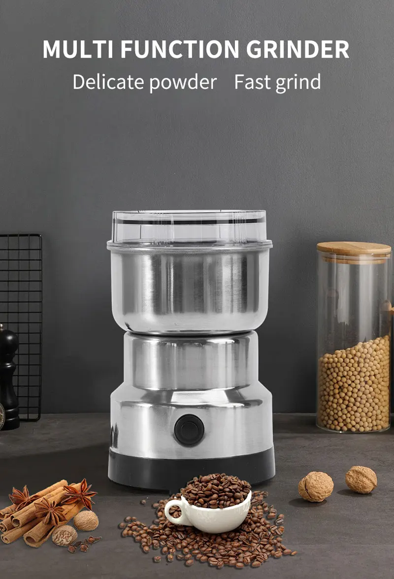 Mini Portable Herb Spice Nut Blender Grinder  Pepper Blenders Electric  Blender - Mills - Aliexpress