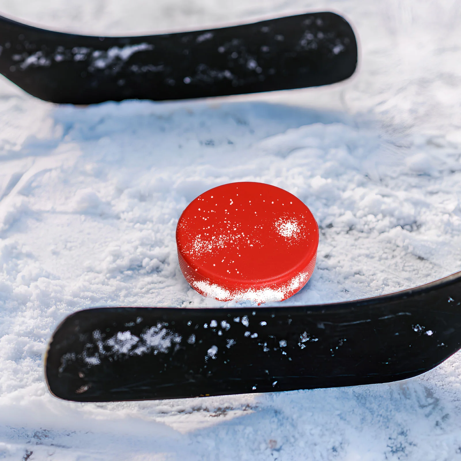 6 Pcs Puck Outdoor Hockey Toy Accessory Ice Pucks Foam Soft Field Balls Street Promotional Gift