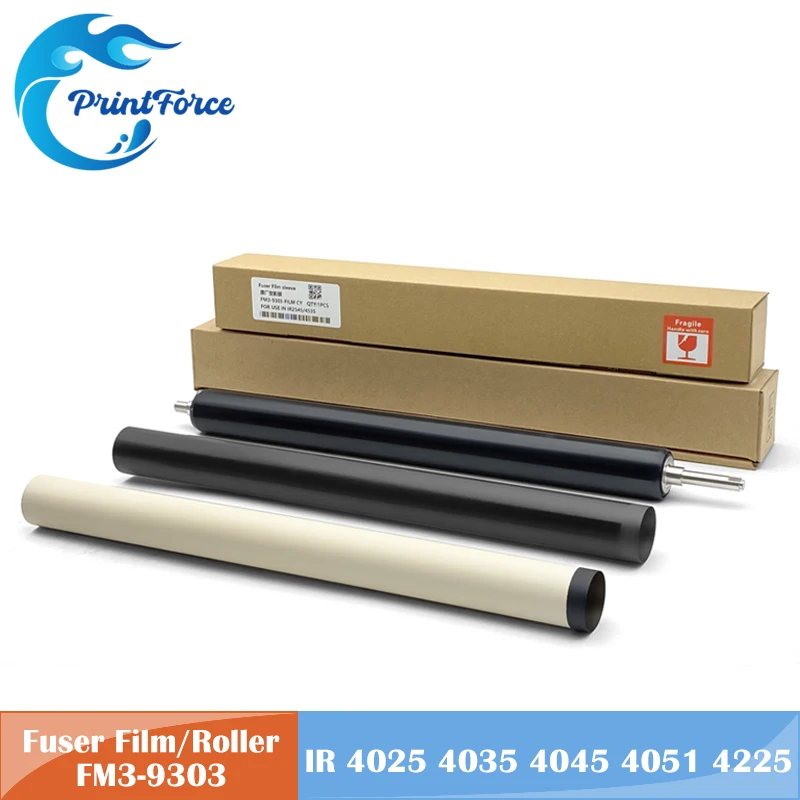 FM3-9303 FC9-8974 Japan Fuser Film Sleeve Pressure Roller for Canon IR 4025 4035 4045 4051 4225 4235 4245 4251 4525 4535 4545