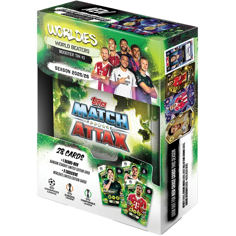 thumbnail image 2 of Topps Match Attax Champions League 2025/26 - Mini Tin Bundle | Alle 4 2 of 12