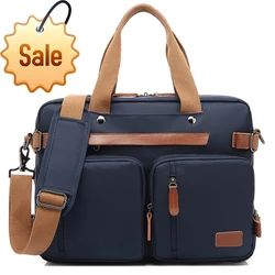 Homens de alta capacidade multifuncional pacote 15 17 Polegada portátil mochila de náilon à prova dwaterproof água negócios mochila sacos de portátil