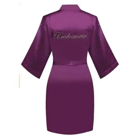 Damigella d'onore viola