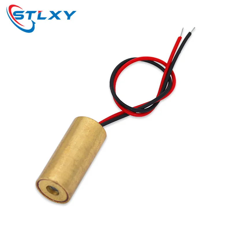 650nm 9mm 3V 50mW laser head red copper
