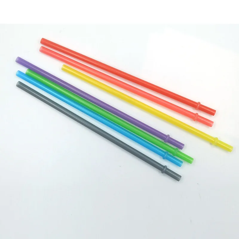 20pcs Mix Colours Spiral Stripes Hard PP Plastic Straw Reusable Drinking  Straws with Cleaning Brush for