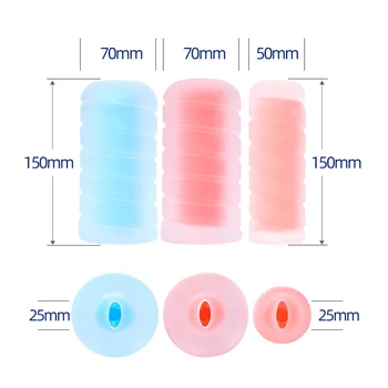 Masturbation Cup for Men 18+ Safe Soft Male Masturbator Sexy Products Sex Toys Pocket Pussy Realistic Vagina Adult Goods Shop 3