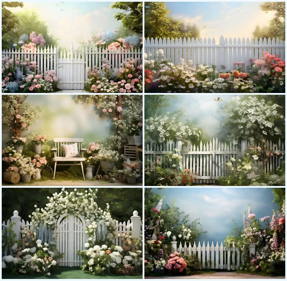 

Mehofond Photography Background Spring Easter Party Decor Garden Flower Bunny Cake Smash Backdrop Photo Studio Photocall Props