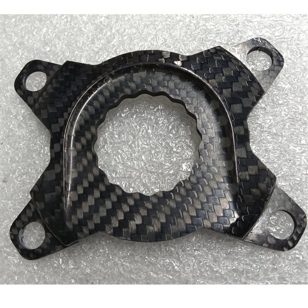 LEESE フルカーボン BCD110 4ボルト チェーンリング スパイダー E