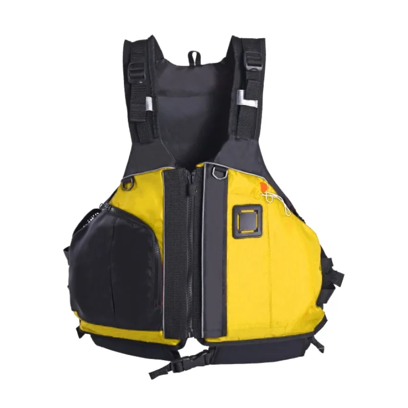 

Kayak Fishing Life Vest High Buoyancy Vest with Reflective Stripe Lifesaving Whistle