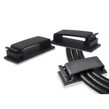 

Mounting Flat Pole Wire Cable Clamp Cable Drop Wire Holder to Fix Car Charger Cable Clamp FC-30 Selfadhesive Nylon Desk Sets M&G