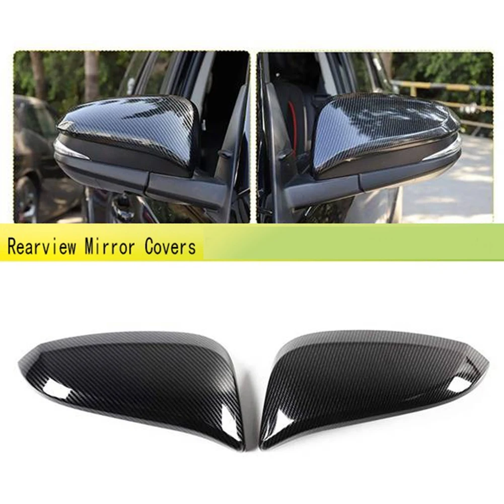 

Carbon Fiber Rearview Mirror Covers Side Mirror Cap Door Mirror Cover for Toyota 4Runner RAV4 Highlander