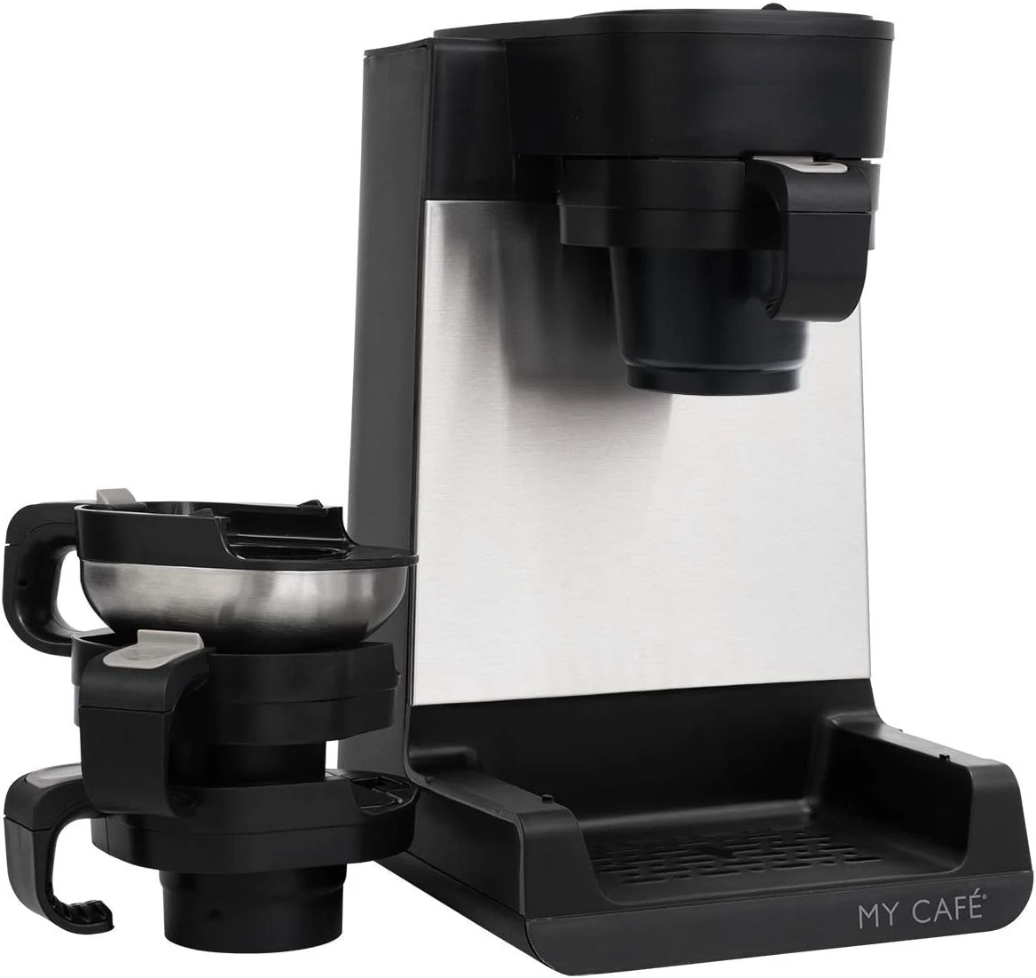 

MCU My Cafe Single Cup Multi Use Coffee Brewer (Black/SST)