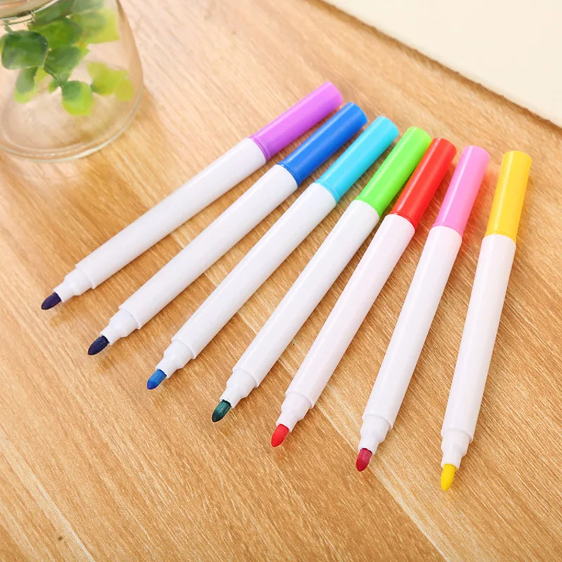 1 Set Lytwtw's Rewritable Whiteboard Stationery Drawing Art School Felt-tip Repeated Filling White Board Water-soluble Chalk