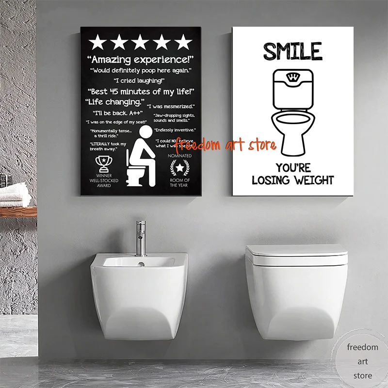 Poster Bagno, Poster Per Bagno, Poster Da Bagno, Poster Per Il - Foto 2