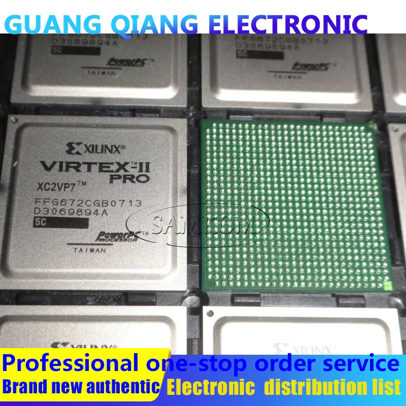 

1 шт XC2VP7-5FFG672C IC FPGA 396 I/O 672FCBGA