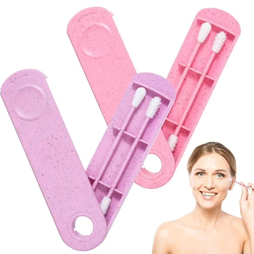 Cotton Swabs Ear Wax Remover Silicone Ear Swabs Soft Silicone Ear Cleaner Stick Thin Multifunctional Reusable Ear Cleaning For Ears Extra BPA Kids Safety Swabs
