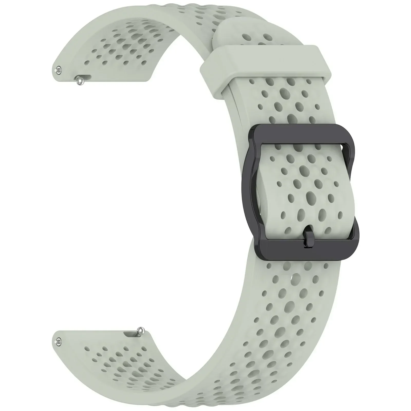 22mm Sport Silicone Smart Watch Band Correa
