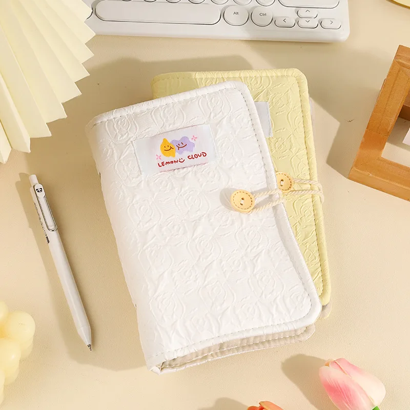 Fabric Hand Account Notebook for Family Financial Management