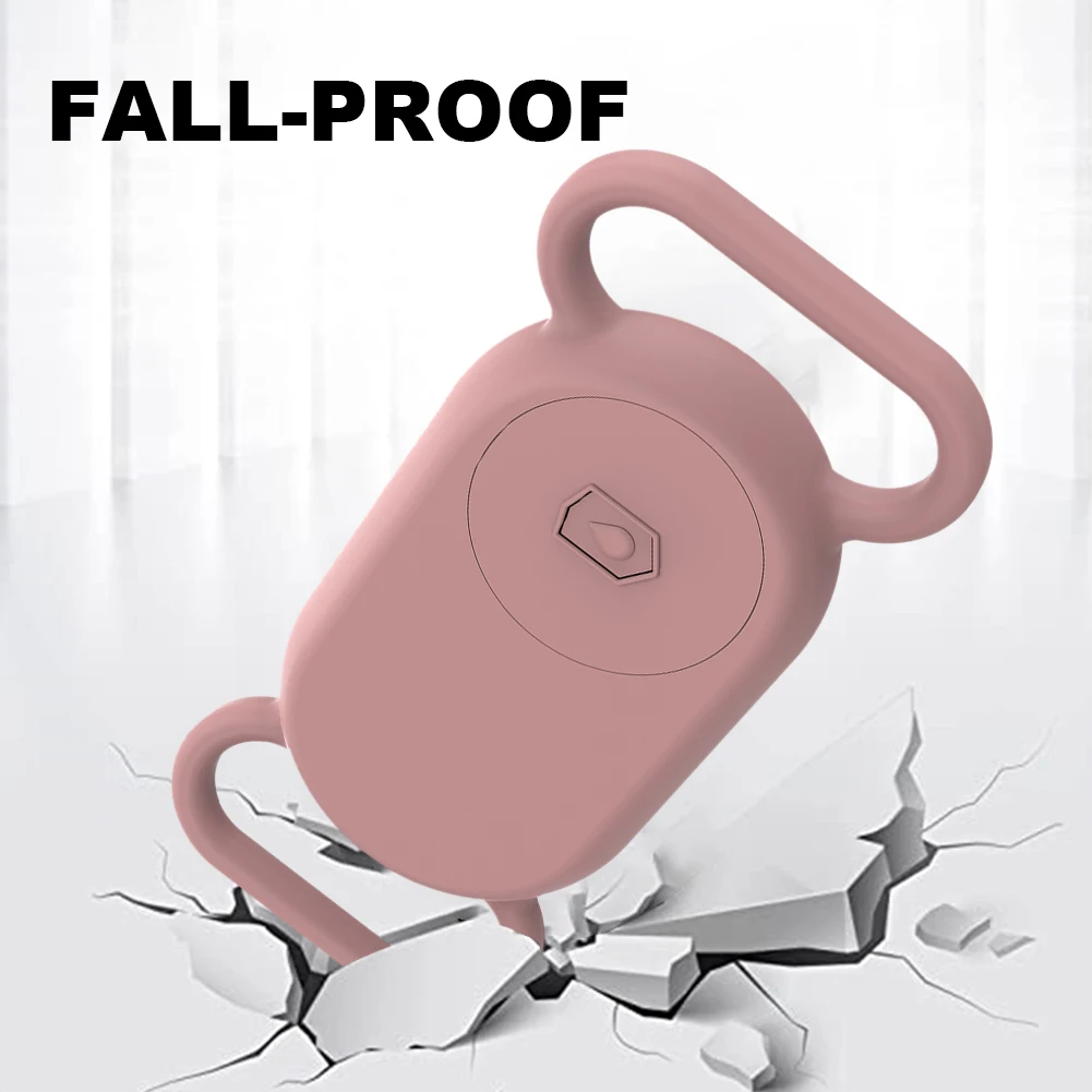 Silicone Case Dustproof Protective Cover Dog Collar Holder Anti-Drop Finder Sleeve Accessories Anti-Scratch for Galaxy SmartTag2