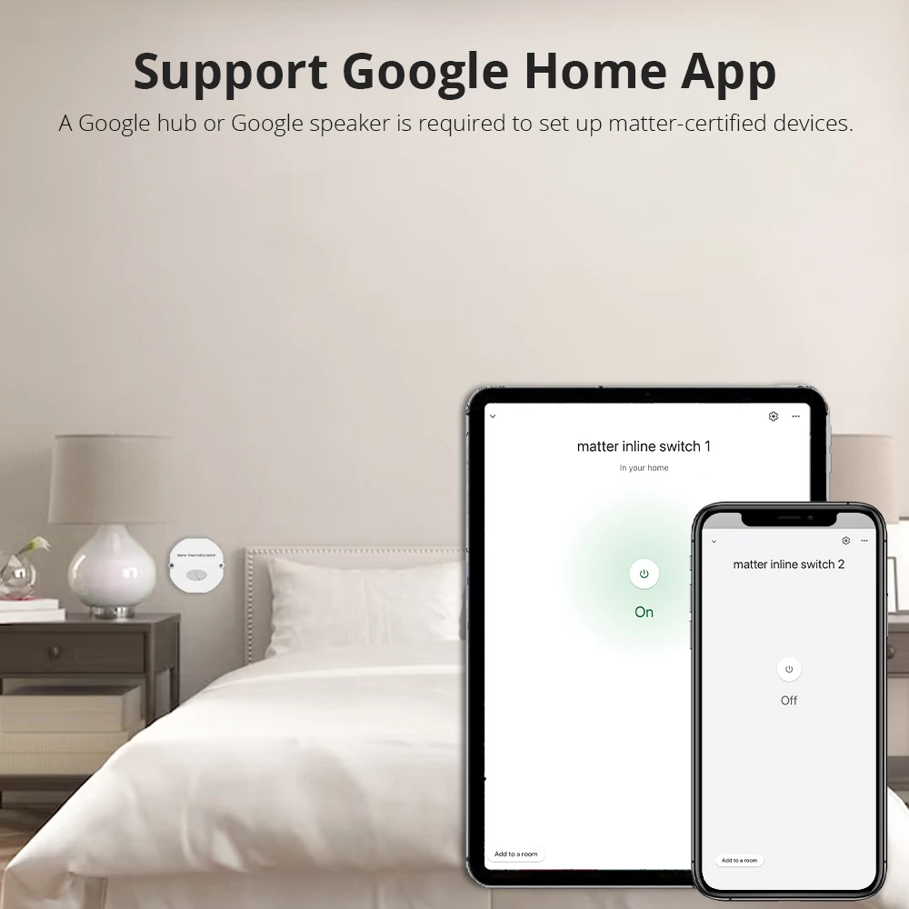 Zemismart-matter Over Wifi Módulo Inline Disjuntor de Relé Gang Switch Automação Residencial Inteligente Siri Google Home Smartthings App - Image 5